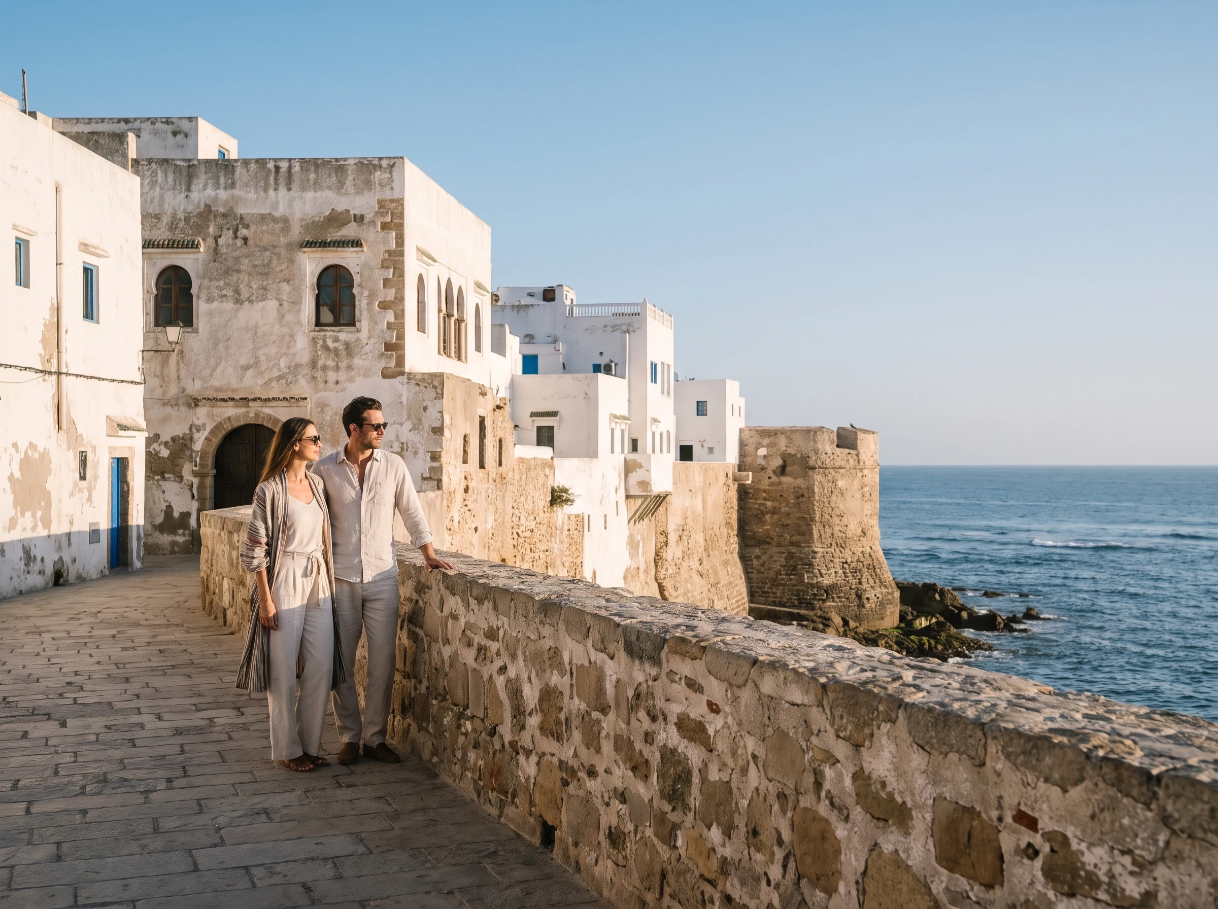 Asilah Coastal Ramparts Morocco